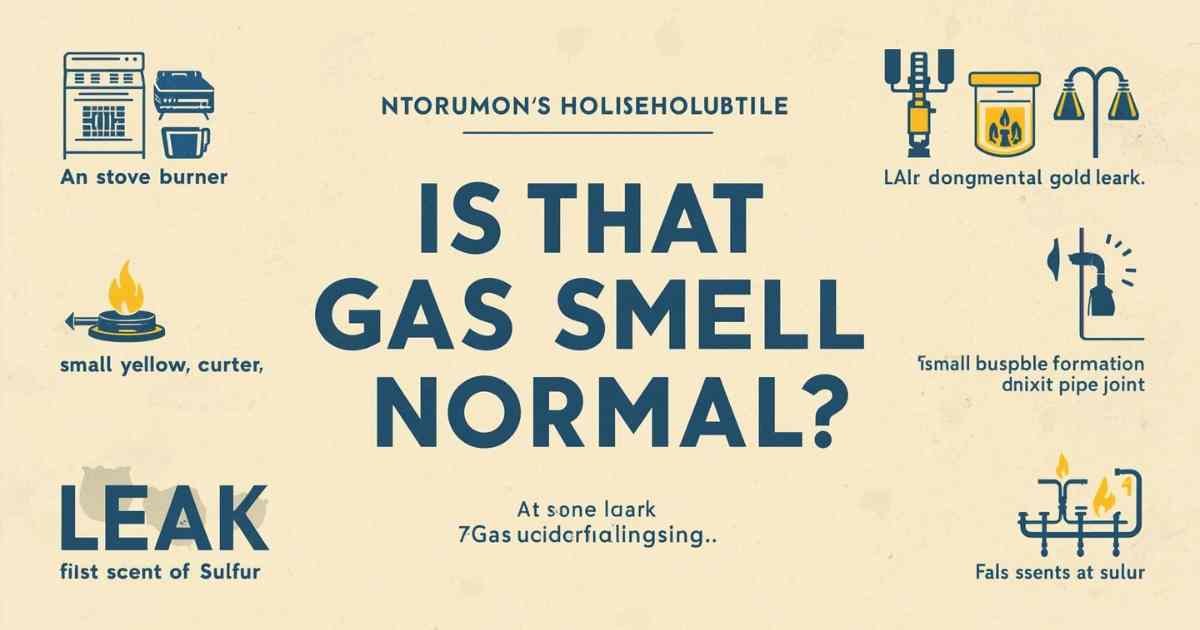 Is That Gas Smell Normal? Signs of a Dangerous Gas Leak