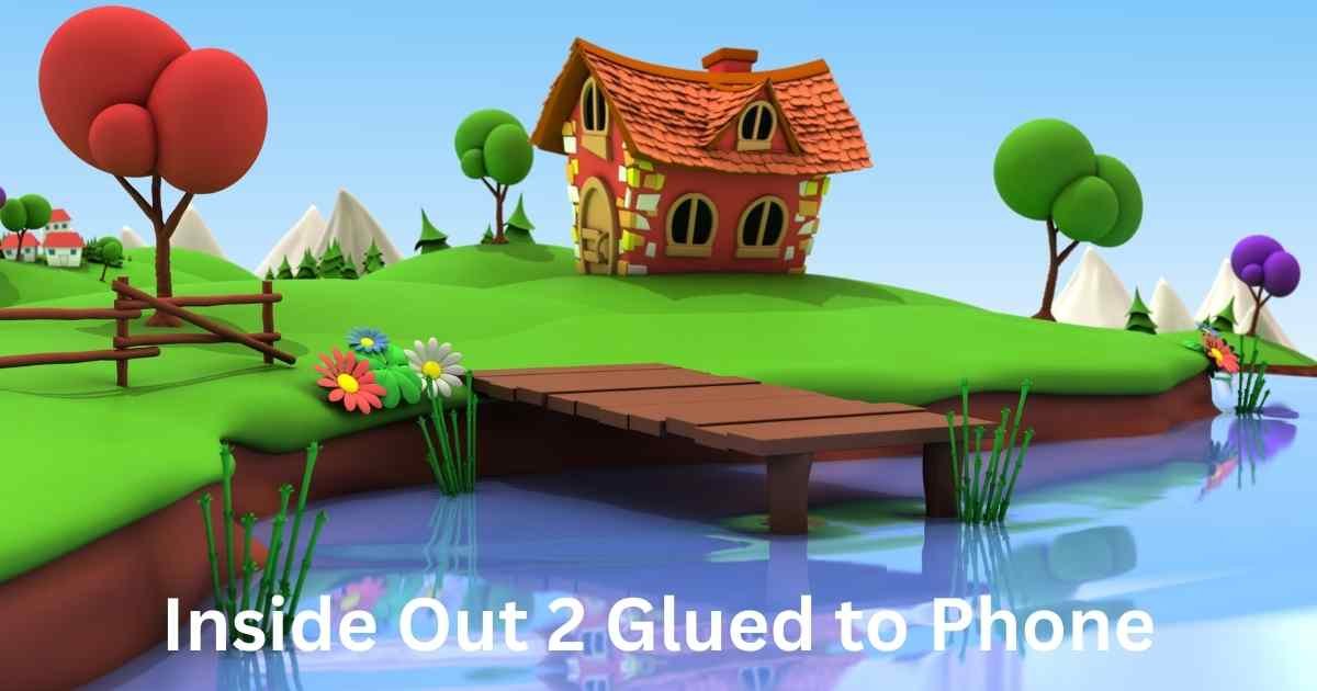 Inside Out 2 Glued to Phone